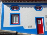 Casas con azul